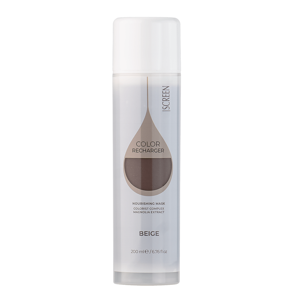 Оцветяваща и подхранваща маска за коса BEIGE 200 мл - SCREEN