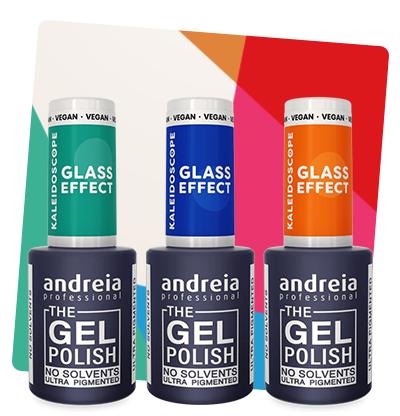 Гел лак със стъклен ефект Kaleidoscope Glass Effect