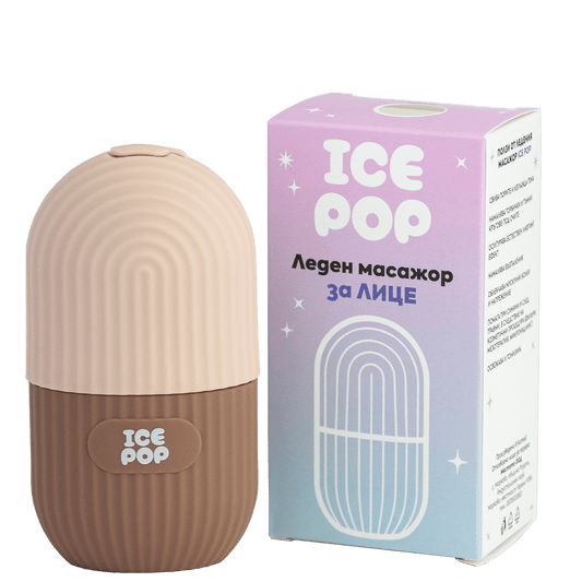 Леден масажор за лице Elegant Nude - ICE POP
