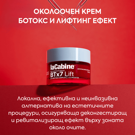 Околоочен крем с ботокс и лифтинг ефект със 7 вида пептида 15 мл - laCabine
