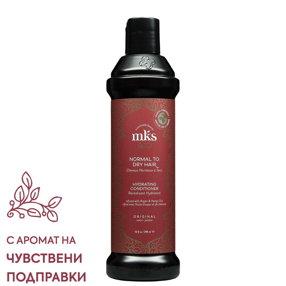 Хидратиращ богат балсам с арганово масло 296 мл - MKS Eco
