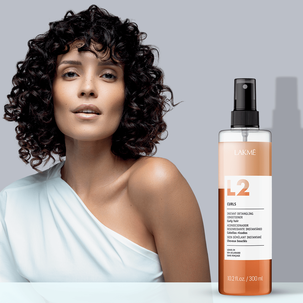 Двуфазен балсам без изплакване за къдрава коса 300 мл - LAKME