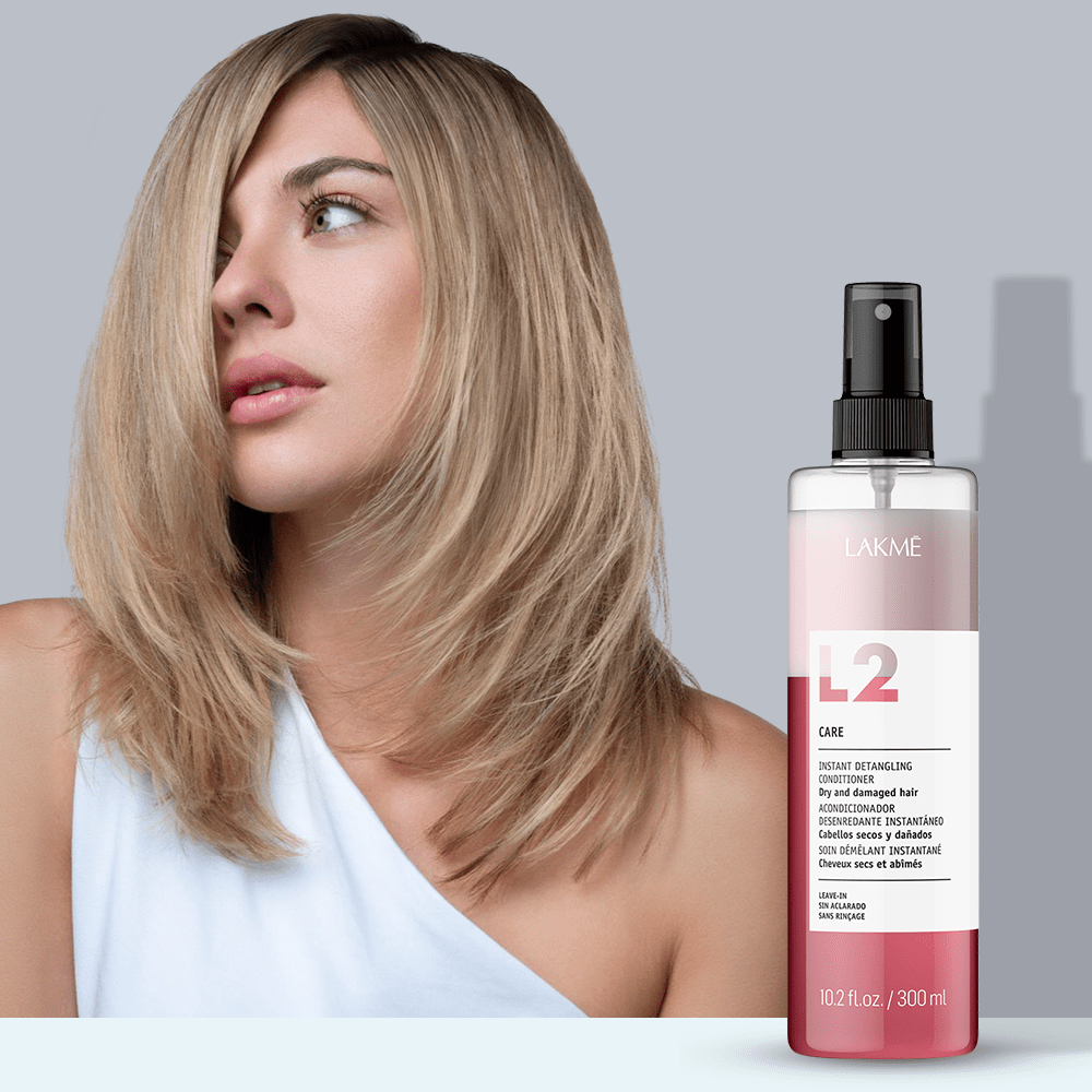 Двуфазен балсам без изплакване за суха и изтощена коса 300 мл - LAKME