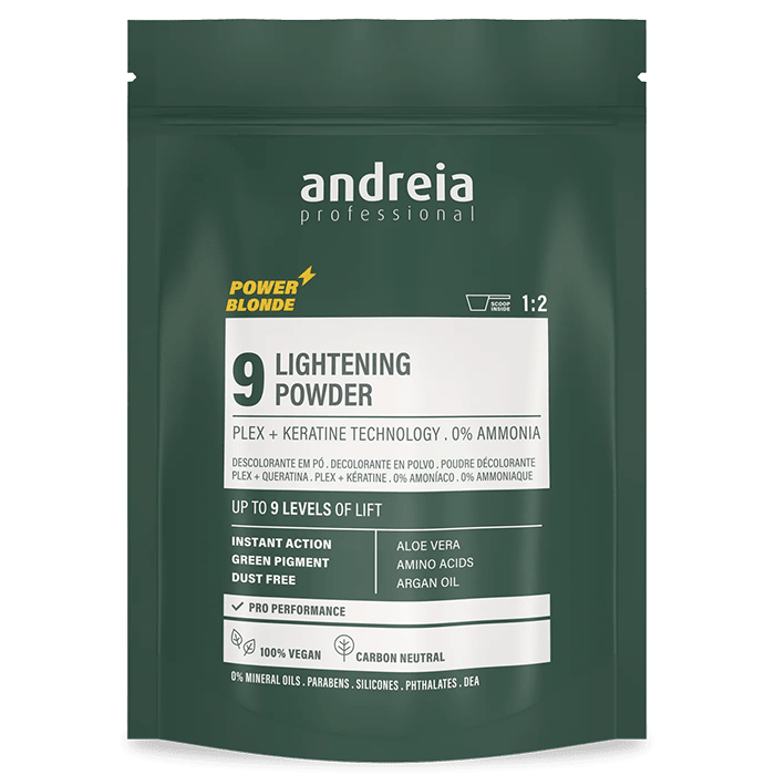 Изсветляваща пудра с кератин 500 гр - Andreia Professional