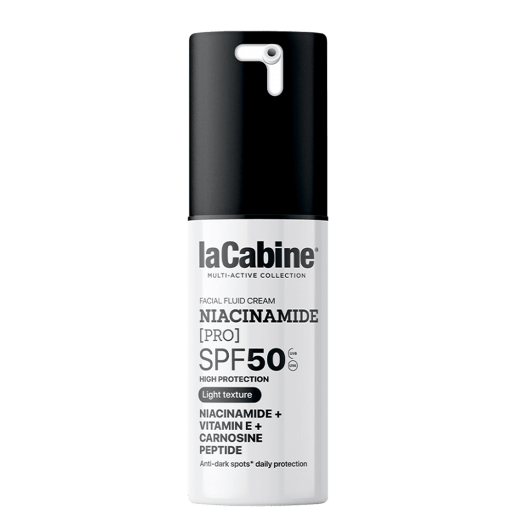 Крем - флуид за лице слънцезащита SPF50 и ниацинамид 30 мл - laCabine