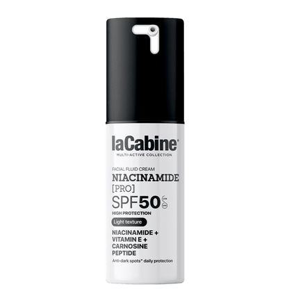 Крем - флуид за лице слънцезащита SPF50 и ниацинамид 30 мл - laCabine