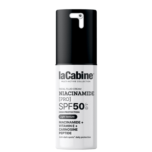 Крем - флуид за лице слънцезащита SPF50 и ниацинамид 30 мл - laCabine