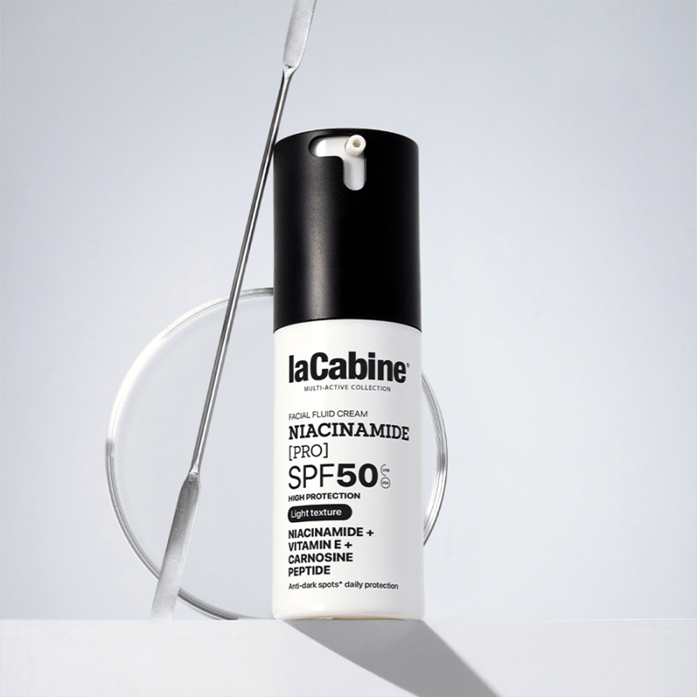 Крем - флуид за лице слънцезащита SPF50 и ниацинамид 30 мл - laCabine