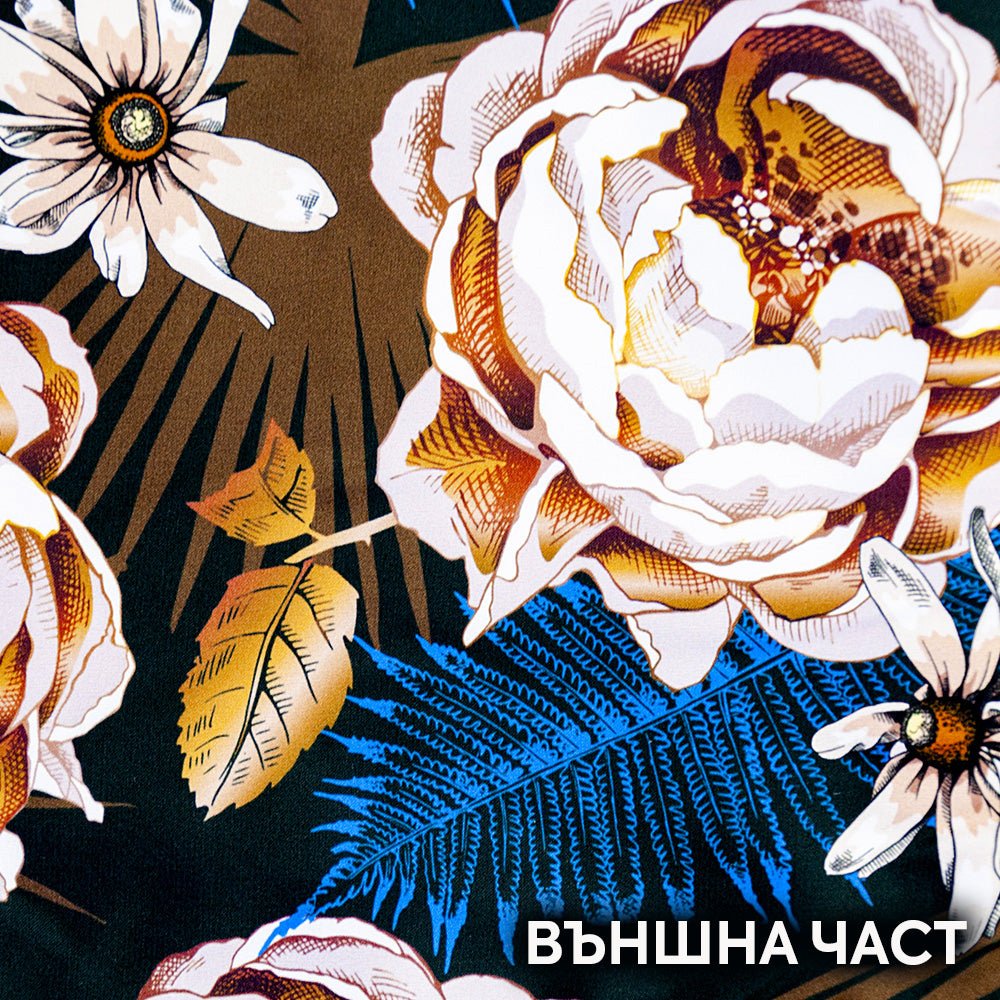 Кърпа за коса от сатен и памук - Touch Treat