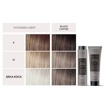Оцветяваща маска за коса в тъмно кафяви тонове 250 мл - LAKME